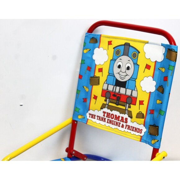 NEW 1999 Thomas The Train Beach Folding Chair Short Leg Low Kids Fabric Henry - Picture 2 of 10
